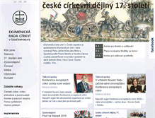 Tablet Screenshot of ekumenickarada.cz